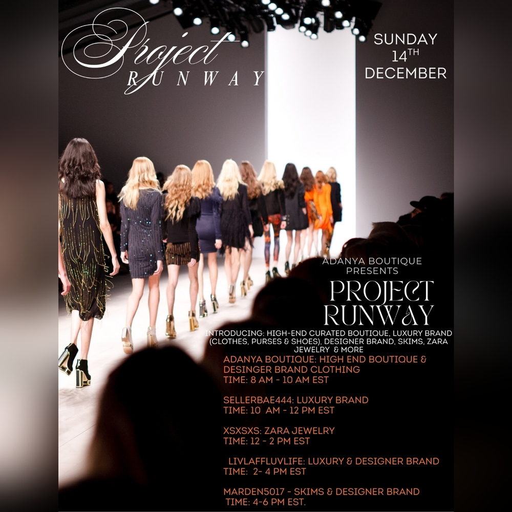 FIRST PROJECT RUNWAY TRAIN - Picture 3 of 3